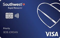 Southwest Rapid Rewards Priority card image