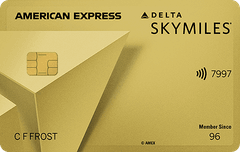 Delta Skymiles Gold card image