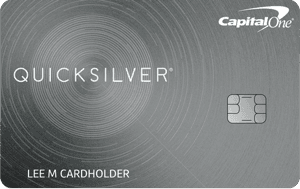 Capital One Quicksilver card art
