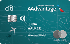 AAdvantage MileUp card image