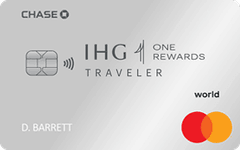 IHG One Rewards Traveler card image