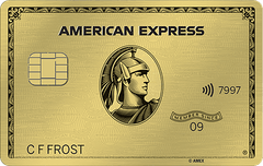 American Express Gold card image