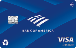 Bank of America Travel Rewards card image