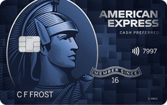 American Express Blue Cash Preferred card image